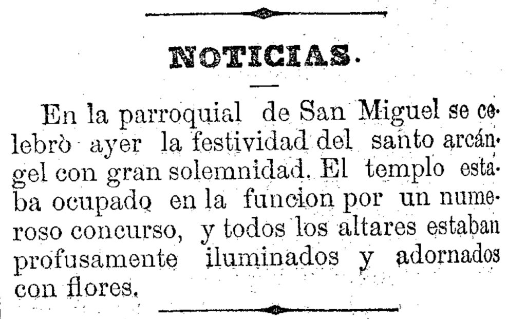 Diario de Murcia. 30 de septiembre de 1881, p. 2.