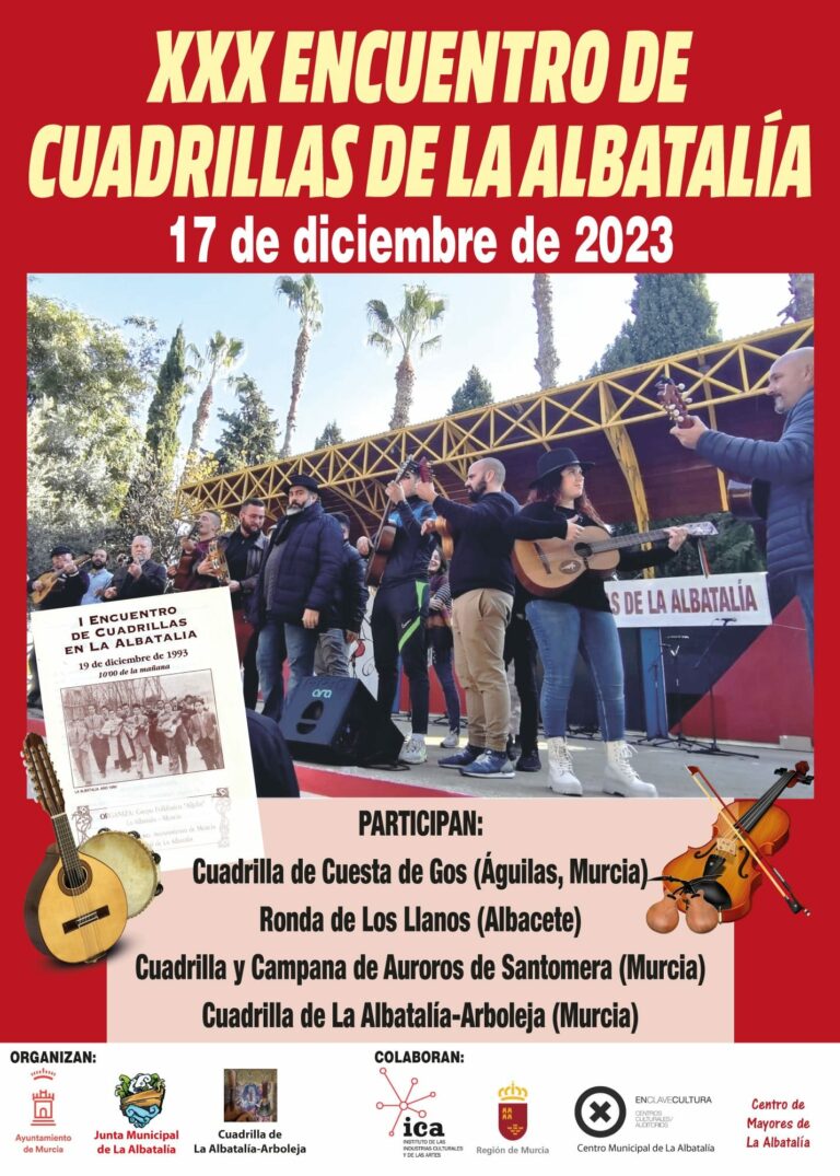 XXX ENCUENTRO DE CUADRILLAS DE LA ALBATALÍA 2023