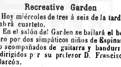 Diario de Murcia, 1 de enero de 1902.